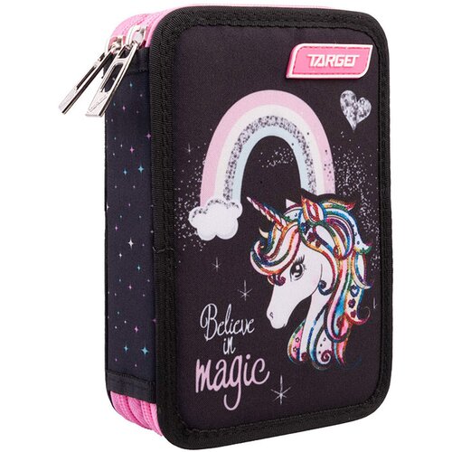 Target Dvojna peresnica Rainbow Unicorn, polna Slike