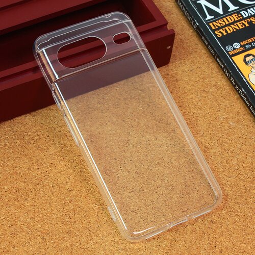  Maska silikonska Ultra Thin za Google Pixel 8 transparent Slike