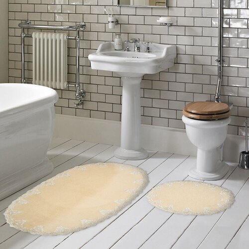  Set prostirki za kupatilo Pineapple, 2 komada, 55x65 i 65x115 cm, Kapućino bojaPineapple Cijene
