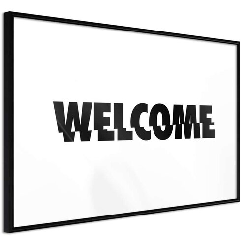  Poster - Welcome 30x20 Cene