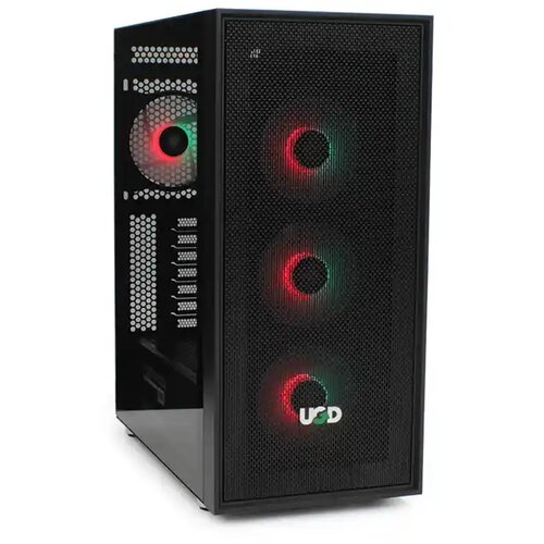 UGD Elite 3718 kući&scaron;te sa napajanjem 650 W i ARGB ventilatorima Cene