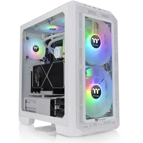 Thermaltake View 300 Mx Snow Tempered Glass USB 3.0 Box, (21403610) Cene