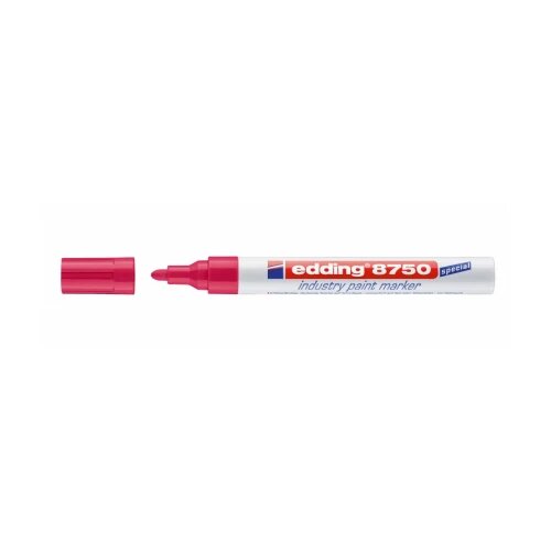  Industrijski paint marker E-8750 2-4mm Edding crvena Slike