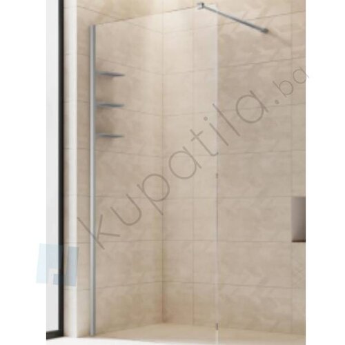 Tuš kabina Walk in sa policom 90cm hrom Dasbad Cijene