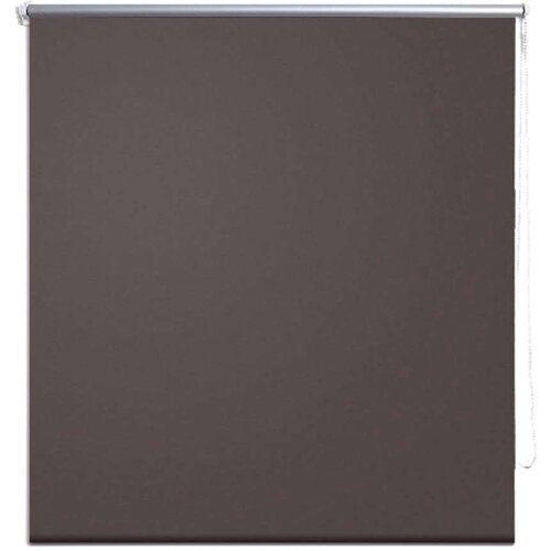 VidaXL Rolo smeđa zavjesa za zamračivanje 100 x 230 cm Slike