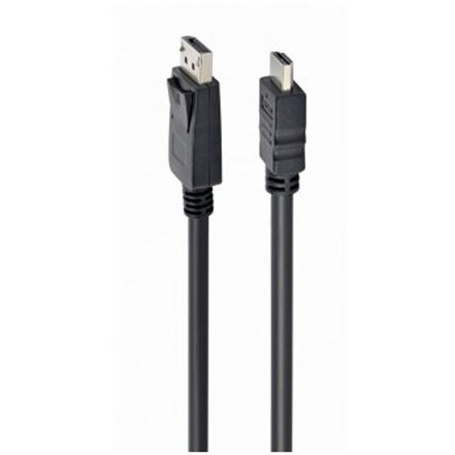 Gembird CC-DP-HDMI-5M MONITOR Cable, DisplayPort/HDMI M/M, 5m Cene