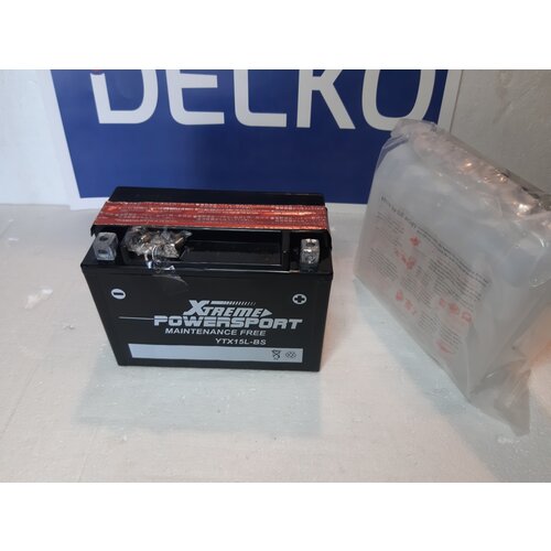 Powersport moto akumulator YTX15L-BS (12V 13Ah 175x90x130), (21314012) Cene