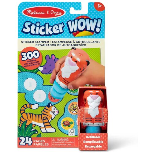 Melissa &amp, Doug Melissa&amp,Doug: Sticker WOW! Pečat za naljepnice &ndash; Tigar &ndash; Spin Master Cijene