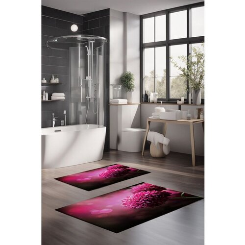  CT-5121 multicolor bathmat set (2 pieces) Cene
