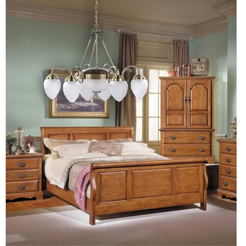 Rabalux annabella 6arm luster E14 6x40W bronza klasična rasveta Slike