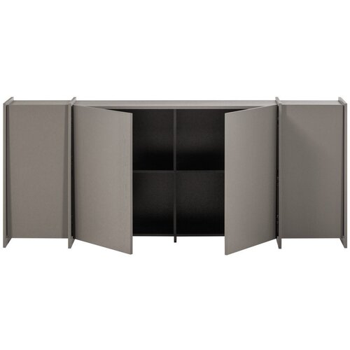 WOOOD Siva komoda u dekoru jasena 200x85x44 cm Brock &amp;ndash; Slike