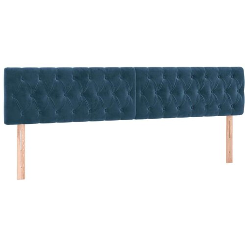  Box spring s madracem LED tamnoplavi 200x200 cm bar&amp;scaron;un Slike