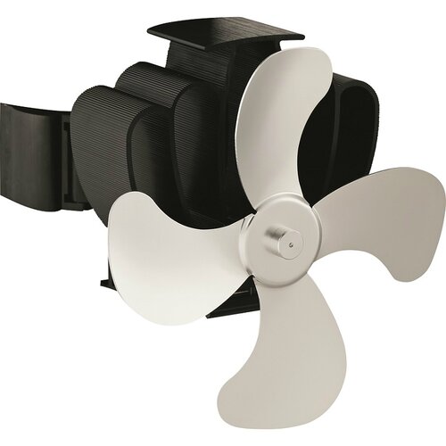 Lienbacher ventilator za kamin (Bestrujno, Crno-bijele boje, 50 &amp;ndash; 345 &amp;deg;C) Slike