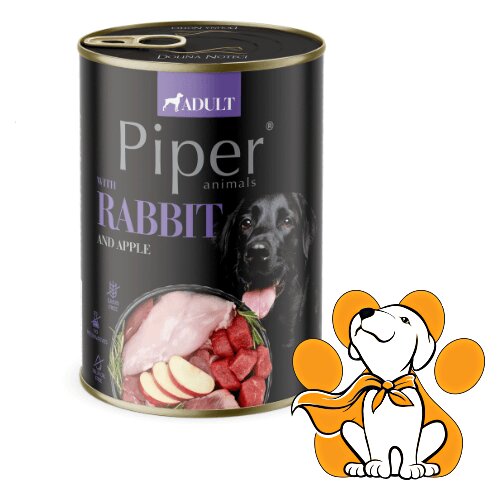 Piper Dog Rabbit 400g, Vlažna Hrana Za Pse Sa Zečetinom Za Osetljive Pse Cene