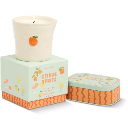 Paddywax Bistro Citrus Spritz di&amp;scaron;eča sveča 226 g Slike