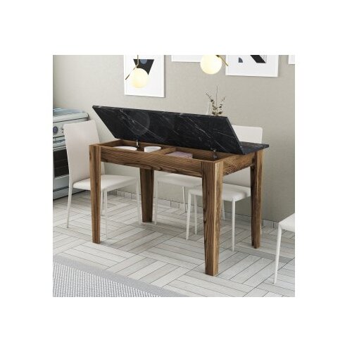Woody Fashion Trpezarijski sto Kijev 509 110x75x72cm Orah Slike