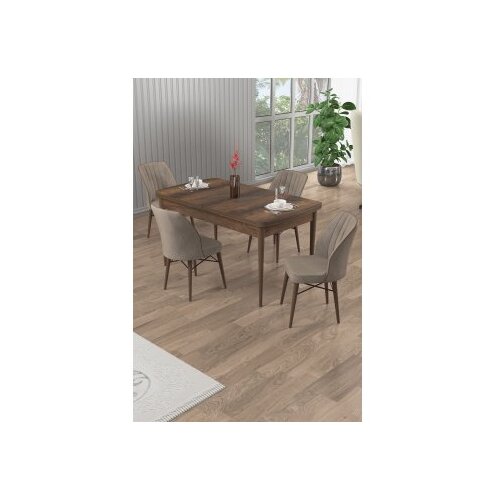 Hanah home trpezarijski set, 5 dijelova, siva Cijene