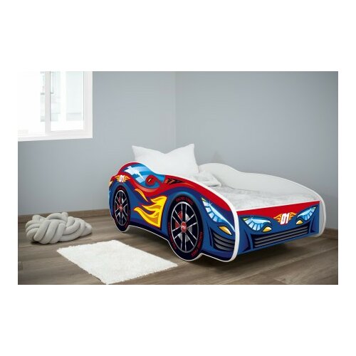 dečiji krevet 140x70(trkački auto) RED-BLUE CAR ( 7551 ) Slike