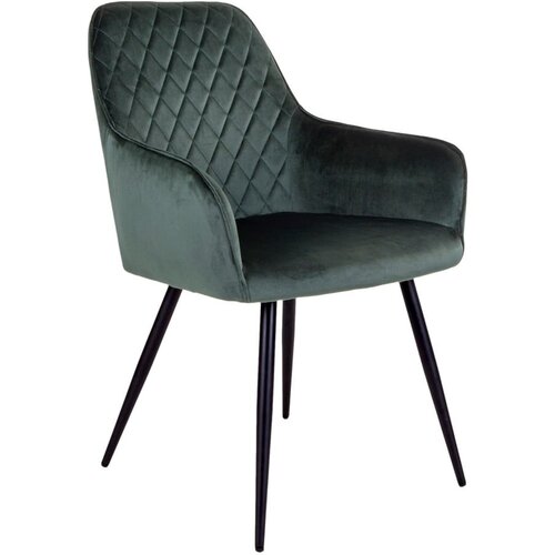 House Nordic Set od 2 tamnozelene blagovaonske stolice Harbo Cijene