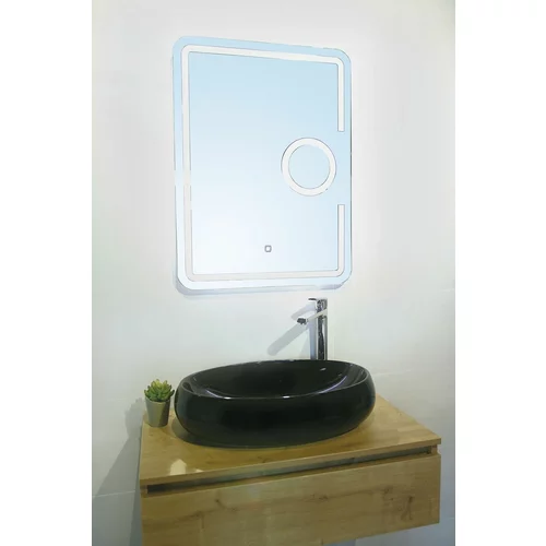 Ferotehna ogledalo s led rasvjetom tiffany (60 x 80 cm, touchscreen)