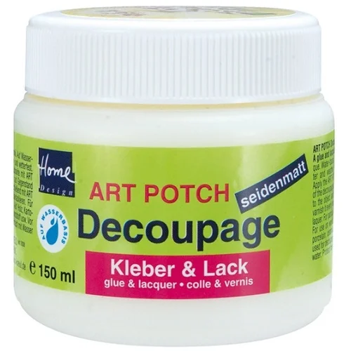 Art POTCH lak in lepilo za decoupage pol-mat 150 ml (lak in lepilo )