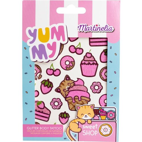 Martinelia Yummy Glitter Body Tatto tetovaža za otroke 1 kos Cene