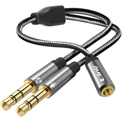 LINQ Audio Splitter Jack 3,5 mm ženski na 2x Jack 3,5 mm mo&amp;scaron;ki adapter (20516686) Slike