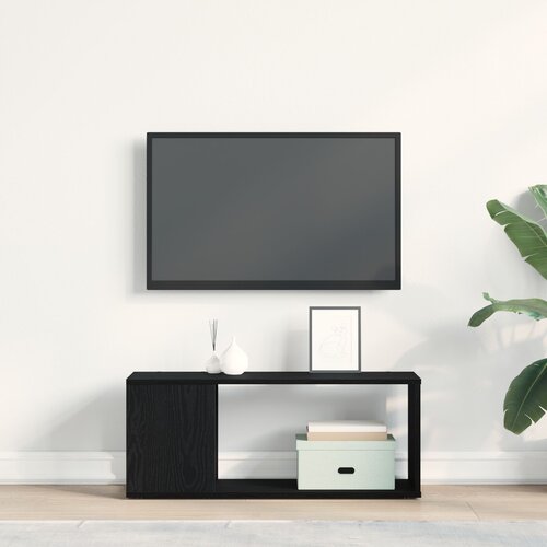 vidaXL TV kabinet Crni hrast Konstruirano drvo 80 x 24 x 32 cm Cijene