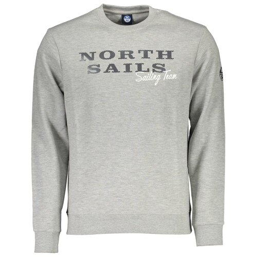 North Sails SWEATSHIRT WITHOUT ZIP MAN GRAY Slike