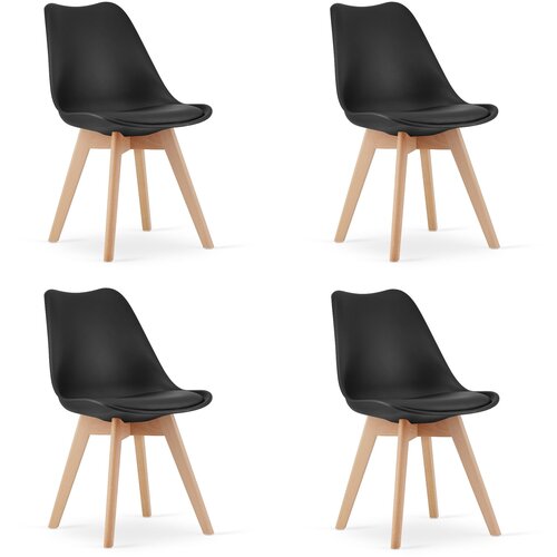 Brandless MARK Stol Črna x 4, (22030874) Cene