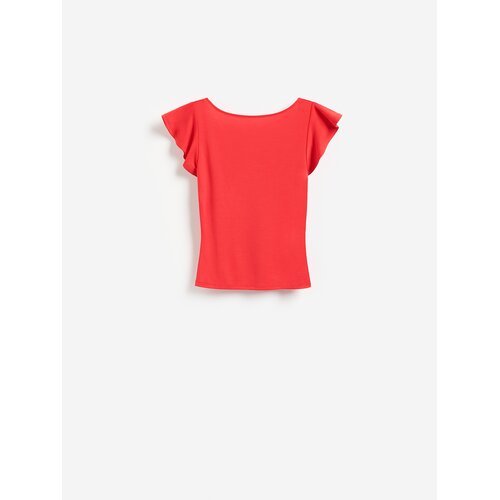 Reserved Bluza s visokim udjelom modalnih vlakana - crvena Slike