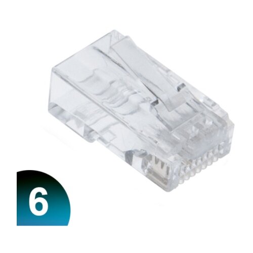  RJ45 konektor UTP cat6 100kom. ( RJ45-017 ) Cene