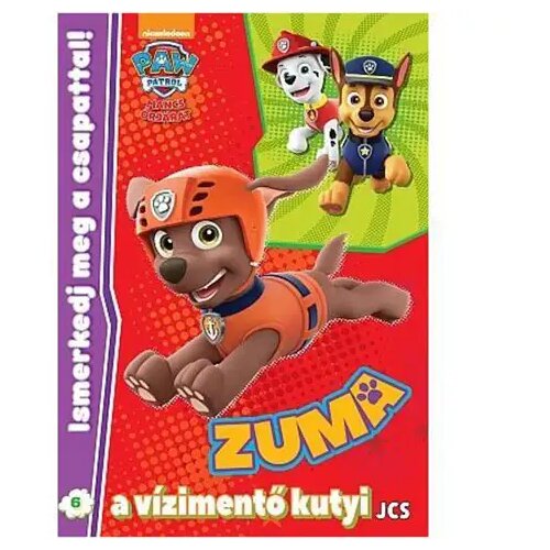 JCS Media Psići u ophodnji: Upoznaj ekipu! 6. &ndash; Zuma, spasilački pas, radna bilježnica outlet Cijene