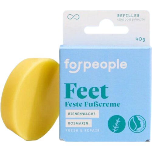 4 People Who Care Solid Foot Cream Beeswax - Refill Slike