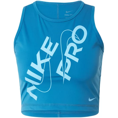 Nike Športni top modra / svetlo modra