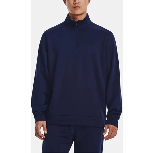 Under Armour Sweatshirt UA Armour Fleece 1/4 Zip-NVY - Men