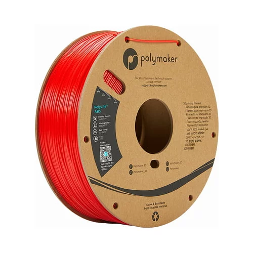 Polymaker PolyLite ABS Red - 2,85 mm