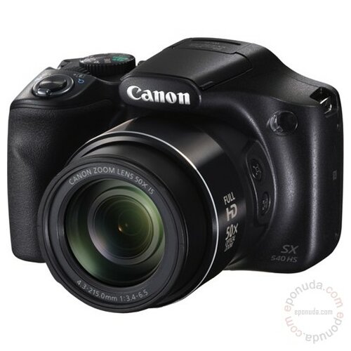 Canon powershot SX540 hs black digitalni fotoaparat Slike