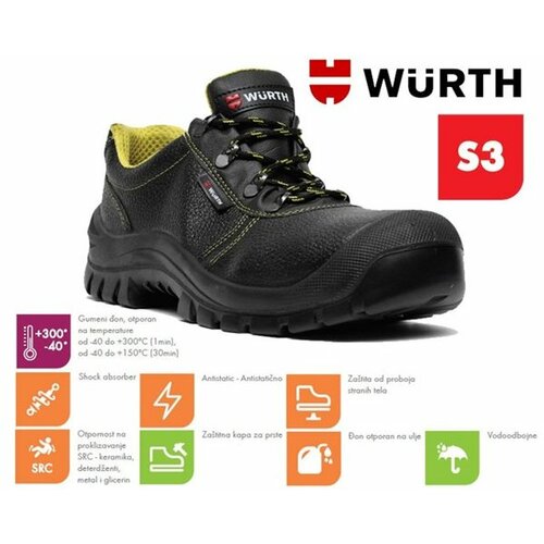 Wurth bezbednosna cipela Rubber guard, plitka, S3 Cene