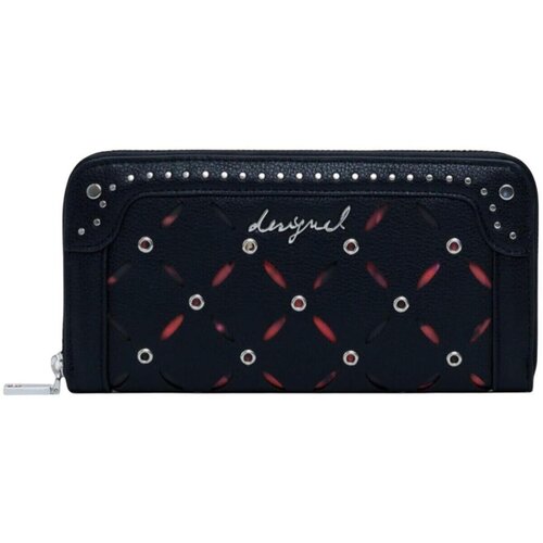 Desigual Denarnice MONE_YANKEE FIONA BLACK 25WAYP33 Črna Slike