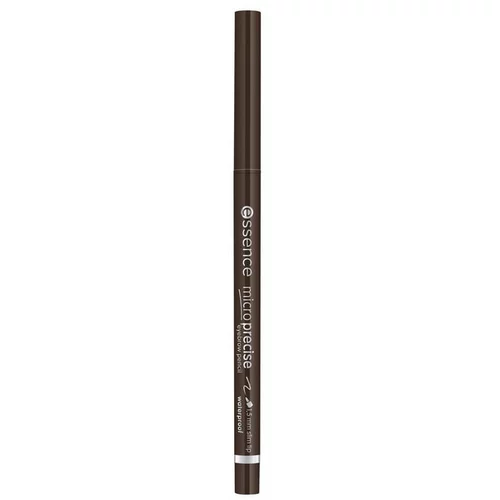 Essence Micro Precise svinčnik za obrvi z izjemno tanko konico 0,05 g odtenek 03 Dark Brown