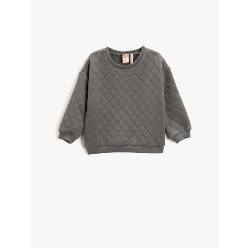 Koton Sweatshirt - Gray - Regular fit
