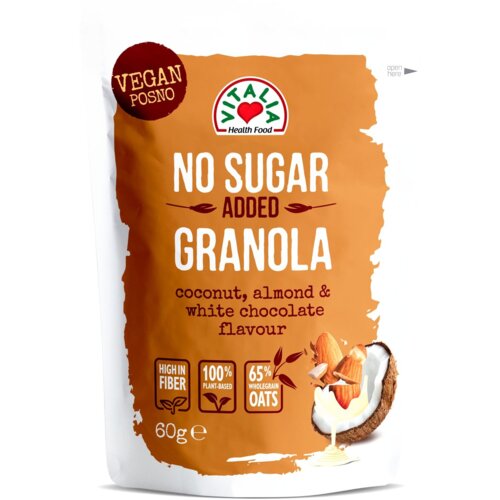 Vitalia Ovsena granola bela čokolada badem 60g Cene