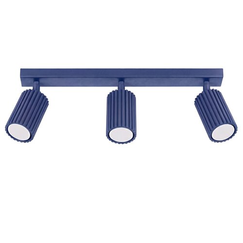 Sollux Lighting Stropna svetilka KARBON 3L ultramarin, (5000352340) Cene