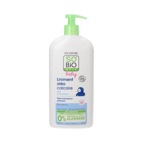SO’BiO étic baby čistilna nega pleničnega predela - 500 ml Cene