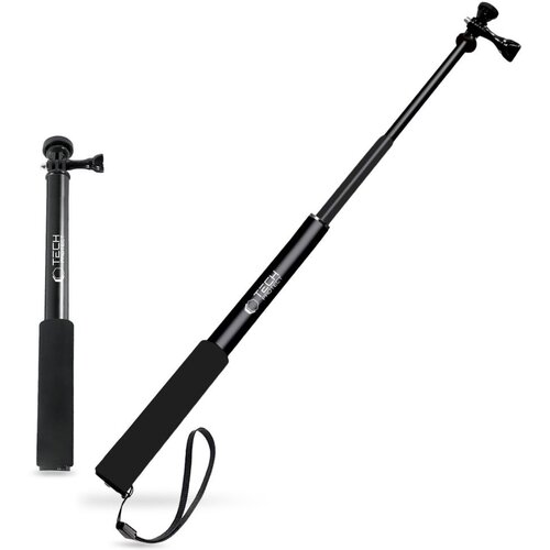 TECH-PROTECT GA100 MONOPAD &amp;amp; SELFIE STICK za GOPRO / DJI BLACK Slike