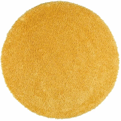 Universal žuti tepih Aqua Liso, Ø 100 cm