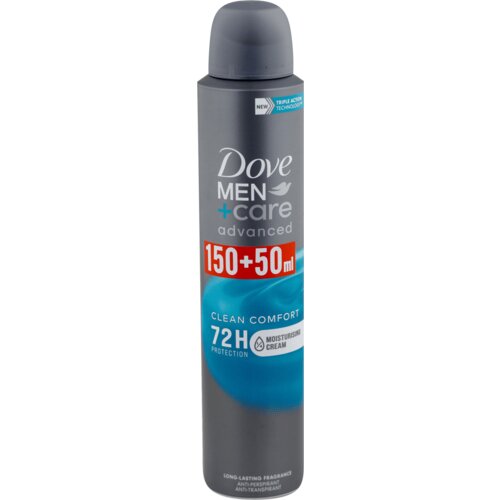 Dove Men+Care Dezodorans DOVE men clean comfort 200ml Cene