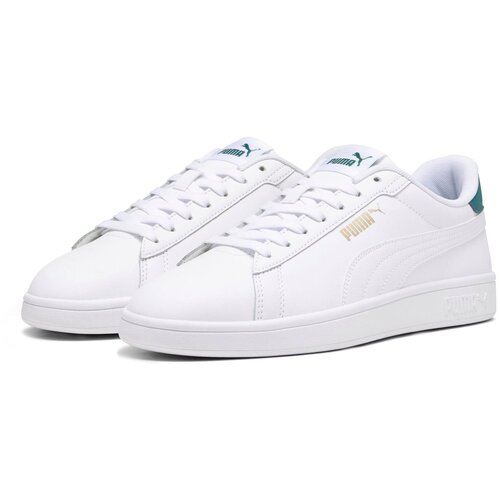 Puma Nizke superge 'Smash 3.0' zlata / smaragd / bela Cene
