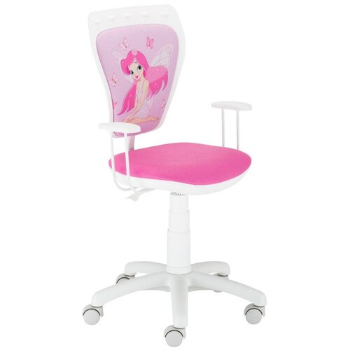 Nowy Styl Dečija radna stolica Ministyle White Fairy, Roze Cene